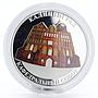 Cameroon 1000 francs Kaliningrad Cathedral church colored silver coin 2020