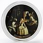 Cameroon 500 francs Maids of Honor Velazquez art colored proof silver coin 2017