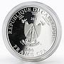 Cameroon 500 francs Maids of Honor Velazquez art colored proof silver coin 2017