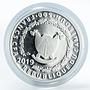 Cameroon 500 francs Hunting and Fishing duck colored proof silver coin 2019
