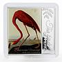 Cameroon 500 francs Birds Of America Flamingo colored proof silver coin 2017