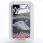 Cook Islands 1 dollar Virgo Swan colored proof silver coin 2014