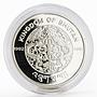 Bhutan 300 Ngultrums Solar System Scene proof silver coin 1992