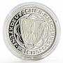 Germany 5 marks 100th Anniversary Bremerhaven restrike ship proof Ag coin 2001