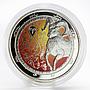 Lebanon 5 livres Zodiac Signs Aries colored proof silver coin 2013