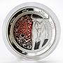 Lebanon 5 livres Zodiac Signs Taurus colored proof silver coin 2013