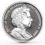 British Virgin Islands 10 dollars China Olympic series Rowing silver coin 2008