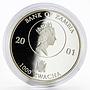 Zambia 1000 kwacha 75th Birthday of Queen Elizabeth II proof silver coin 2001