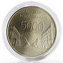 Hungary 5000 forint UNESCO World Heritage series Budapest City silver coin 2009