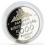 Hungary 5000 forint UNESCO World Heritage series Holloko proof silver coin 2003