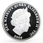 Tristan da Cunha 5 pounds 40 Years Since Concorde First Flight silver coin 2009