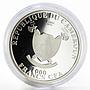 Cameroon 1000 francs Steamer Ship Hohenzollern proof silver coin 2018