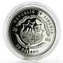 Liberia 20 dollars History of Norway series King Haakon VII silver coin 2000
