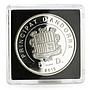 Andorra 5 diners 2016 Olympics series Badminton proof silver coin 2013