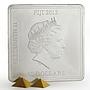 Fiji 50 dollars The Great Pyramids of Giza Two Gilded Figures silver coin 2012