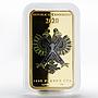 Cameroon 1000 francs Saint Andrew The First Called Icon gilded silver coin 2020