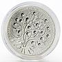 Kazakhstan 500 tenge Homeland of Apples gilded proof silver coin 2013