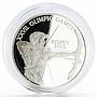 Uganda 1000 shillings Sydney Olympic Games series Archer silver coin 1999