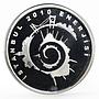 Turkey 20 lira European Capital of Culture Istanbul City proof silver coin 2010