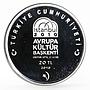 Turkey 20 lira European Capital of Culture Istanbul City proof silver coin 2010