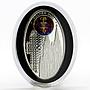 Niue 1 dollar Gothic Cathedrals series Cologne Cathedral proof silver coin 2011