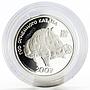 Transnistria 100 rubles Lunar Calendar Year of the Fire Boar silver coin 2007