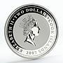 Cook Islands 2 dollars Sherlock Holmes Baskervilles Hound coloured silver coin 2007