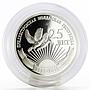 Transnistria 20 rubles 25th Anniversary of the Formation of PMR silver coin 2015