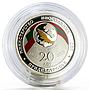 Transnistria 20 rubles 20 Years of Ministry of Foreign Affairs silver coin 2012