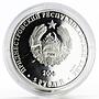 Transnistria 5 rubles Kolkotov Reserve Cave Lion Animals Fauna silver coin 2008