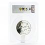 Ukraine 20 hryvnias 60th Victory in Patriotic War PR70 PCGS silver coin 2005