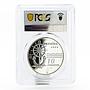 Ukraine 10 hryvnias The Captain Belousov Icebreaker PR70 PCGS silver coin 2004