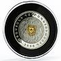 Armenia 5000 dram 15th Anniversary of National Currency gilded silver coin 2008