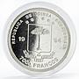 Equatorial Guinea 7000 francos Best World Places series Berlin silver coin 1994