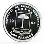 Equatorial Guinea 7000 francos Best World Places series Berlin silver coin 1994