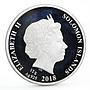 Solomon Islands 1 dollars Henry the Navigator series Caravel silver coin 2018