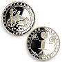 Tajikistan set of 4 coins 15th Anniversary of Independence silver coins 2006