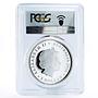 Australia 1 dollar First Silver Coinage Edward VII PR70 PCGS silver coin 2010