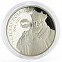 Belarus 20 rubles Defending the State series Vseslav of Polotsk silver coin 2005