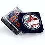 Cameroon 1000 francs Weapon of Victory series D-3 Ship colored silver coin 2020