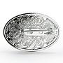 Cameroon 500 francs Royal Broch with Jeweler's Insert silver coin 2019