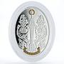 Ghana 5 cedis Renaissance series Two Little Angels silver coin 2014