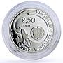 Portugal 2,5 euro Seafaring School Sagres Ship Clipper proof silver coin 2012