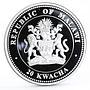 Malawi 20 kwacha Lunar Calendar series Year of the Rabbit proof silver coin 2011