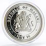 Malawi 20 kwacha Lunar Calendar series Year of the Happy Tiger silver coin 2010