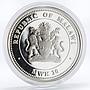 Malawi 20 kwacha Lunar Calendar series Year of the Wealth Tiger silver coin 2010