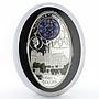 Niue 1 dollar Gothic Cathedrals series Notre Dam de Paris proof silver coin 2010