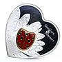 Palau 5 dollars Good Luck and Prosperity series Ladybug silver coin 2009
