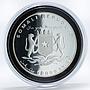 Somali 50000 shillings Football World Cup in France Player silver coin 1998