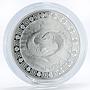 Tokelau 5 dollars Zodiac Signs series Pisces silver coin 2012